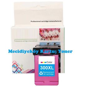 HP 300xl Renkli Cc644ee Muadil Mürekkep Kartuş
