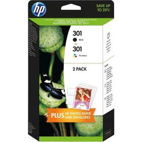HP 301 J3M81A Siyah ve Renkli Kartuş