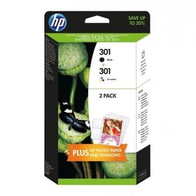 HP 301 J3M81A Siyah ve Renkli Kartuş