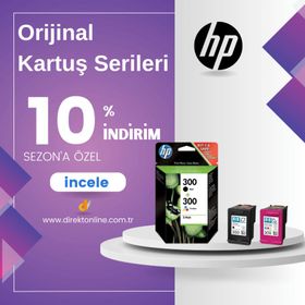 HP 301-N9J72AE 2'li Paket Orijinal Siyah ve Renkli Kartuş