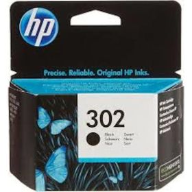 HP 302 Siyah Orijinal Kartuş