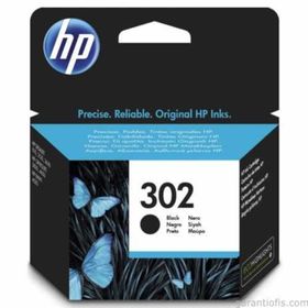 HP 302 Siyah Orijinal Kartuş