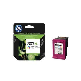HP 302XL F6U67AE Renkli Kartuş