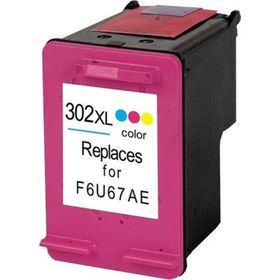 HP 302XL-F6U67AE Renkli Yüksek Kapasiteli Sıfır Muadil Kartuş