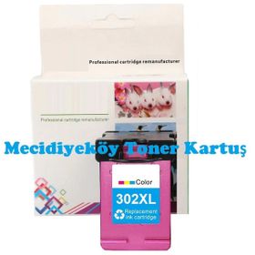 HP 302XL-F6U67AE Renkli Yüksek Kapasiteli Sıfır Muadil Kartuş
