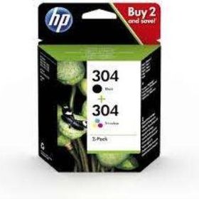 HP 304 3JB05AE 2630 Siyah ve Renkli Orjinal Kartuş Seti
