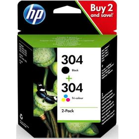 HP 304-3JB05AE Siyah ve Renkli Orijinal Kartuş Seti