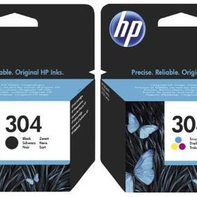 HP 304 Siyah ve Renkli N9K06AE N9K05AE Kartuş