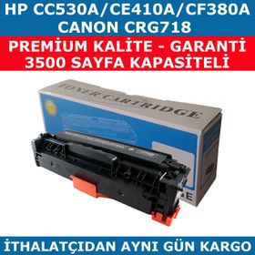 HP 304A-CC530A 305A-CE410A-CF380-CRG718 Uyumlu Toner
