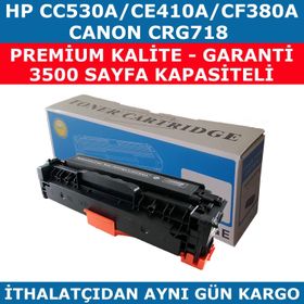 HP 304A-CC530A 305A-CE410A-CF380-CRG718 Uyumlu Toner