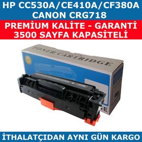 HP 304A-CC530A 305A-CE410A-CF380-CRG718 Uyumlu Toner