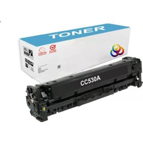 HP 304A CC530A Color Laserjet CM2320NF Siyah Uyumlu Muadil Toner