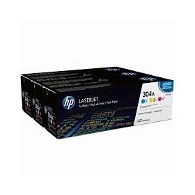 HP 304A-CF372AM Orijinal Renkli Toner Seti