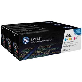 HP 304A-CF372AM Orijinal Renkli Toner Seti