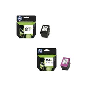 HP 304XL N9K08AE Siyah N9K05AE Renkli Set