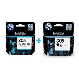 HP 305 Deskjet 2723 Siyah 2'li Orjinal Kartuş Seti