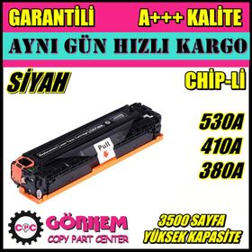 HP 305A CE410A Laserjet M351A-M451DN Siyah Muadil Toner