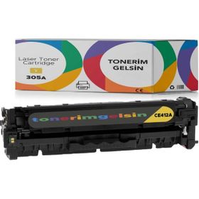 HP 305A-CE412A Sarı Muadil Toner