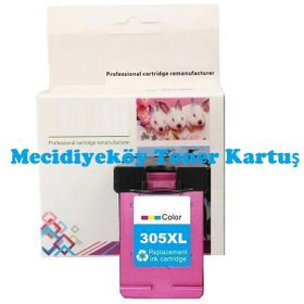 HP 305XL 3YM63AE Muadil Renkli Kartuş