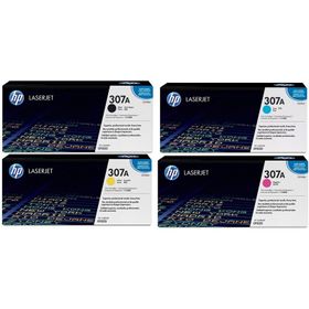 HP 307A CE740A-CE741A-CE742A-CE743A CP5225 Orjinal Toner 4'lü Set