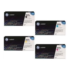 HP 307A CE740A-CE741A-CE742A-CE743A CP5225 Orjinal Toner 4'lü Set