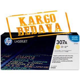 HP 307A CE742A-C5225 Sarı Lazer Toner