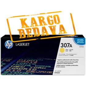 HP 307A CE742A-C5225 Sarı Lazer Toner