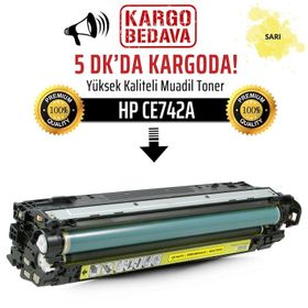 HP 307A-CE742A Sarı Muadil Toner