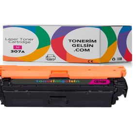HP 307A-CE743A Kırmızı Muadil Toner