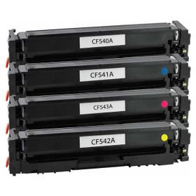 HP 312A - CF380A CF381A CF382A CF383A Tüm Renkler Muadil Toner Seti