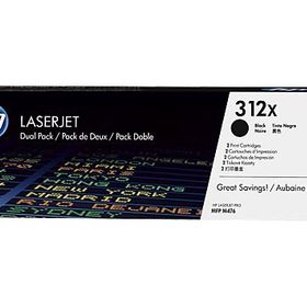 HP 312X CF380XD Siyah 2'li Toner
