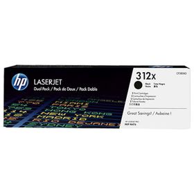 HP 312X CF380XD Siyah 2'li Toner
