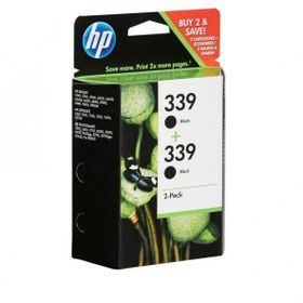 HP 339 C9504EE Siyah Kartuş 2'li Paket