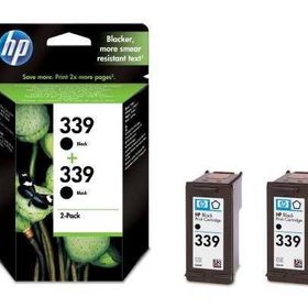HP 339 C9504EE Siyah Kartuş 2'li Paket