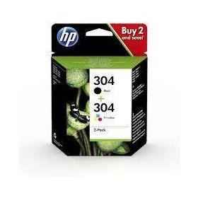 HP 3JB05AE 304 Siyah Combo 2'li 120 Sayfa Kartuş