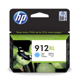 HP 3YL81AE 912XL 825 Sayfa Cyan Mürekkep Kartuş