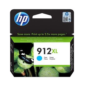 HP 3YL81AE 912XL 825 Sayfa Cyan Mürekkep Kartuş