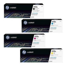 HP 410A CF410A-CF411A-CF412A-CF413A M452dn Orjinal Toner 4'lü Set