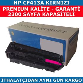 HP 410A-CF413A Kırmızı Uyumlu Toner