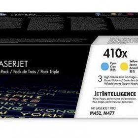HP 410X CF252XM Renkli Toner
