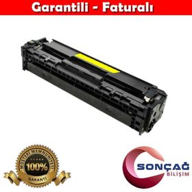 HP 410X-CF412X Sarı Yüksek Kapasiteli Muadil Toner