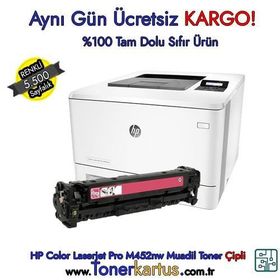HP 410X-CF413X Kırmızı Toner