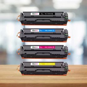 HP 415A Tüm Renkler Çipli Muadil Toner Seti
