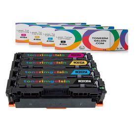Hp 415A-W2030A Siyah Muadil Chipsiz Toner