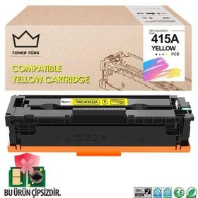 HP 415A (W2032A) Çipsiz M479 Sarı Muadil Toner