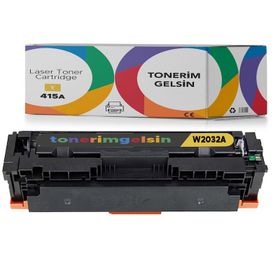 Hp 415A-W2032A Sarı Muadil Chipsiz Toner