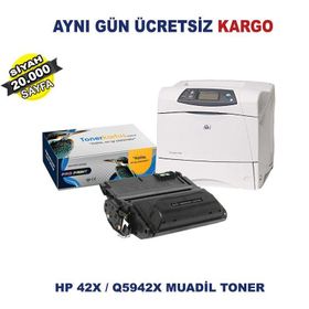 Hp 42X-Q5942X Muadil Toner