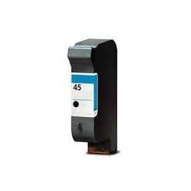 HP 45 51645A-51645AE Plotter Tekstil Uyumlu Siyah Muadil Kartuş