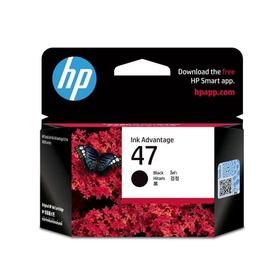HP 47-6ZD21AE Siyah Orjinal Kartuş+HP 47-6ZD61AE Renkli Orjinal Kartuş Seti