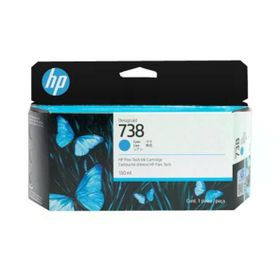 HP 498N5A 738 Cyan Mavi 130 ml Plotter Kartuşu
